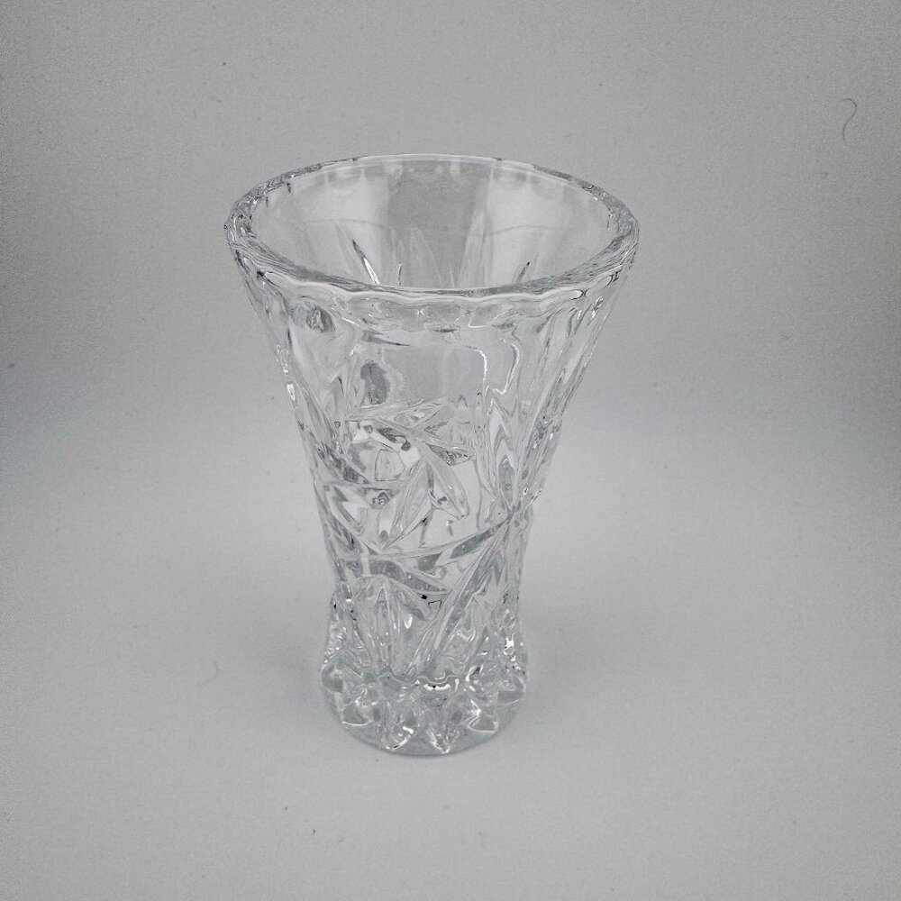Vintage Lenox Fine Crystal Star Vase Bud Flower Vase 4 Inch Full Lead Crystal